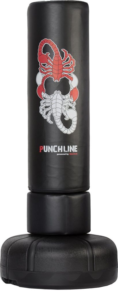 Punchline XXL Standboxsack mit 1,95m Gesamthöhe – powered by MAXXUS